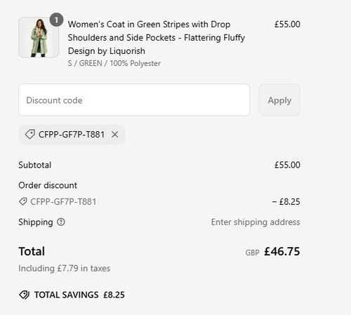 proof of working Liquorish Online discount codes CFPP-GF7P-T881