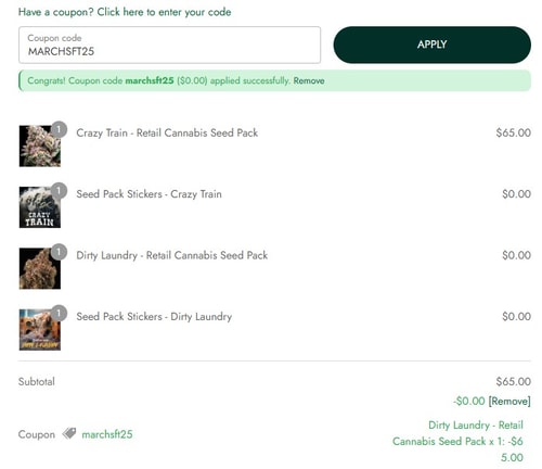 proof of working Atlas Seed coupon codes MARCHSFT25