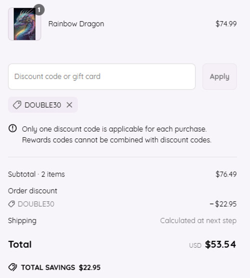 proof of working Dreamer Designs discount codes DOUBLE30