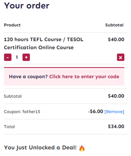 proof of working Lead Academy discount codes FATHER15