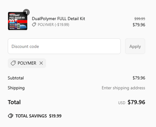 proof of working DualPolymer coupon codes POLYMER