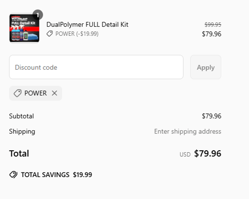 proof of working DualPolymer coupon codes POWER