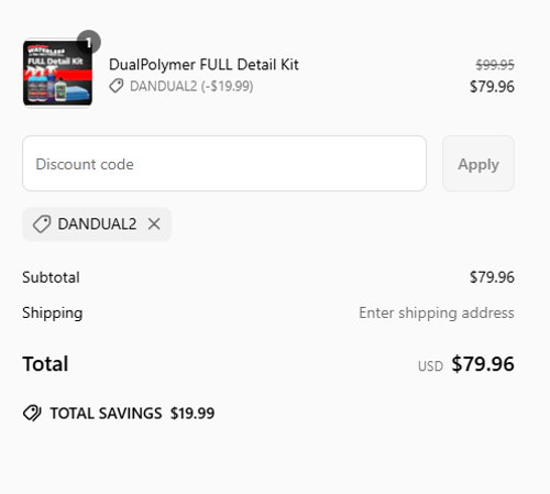 proof of working DualPolymer coupon codes DANDUAL2