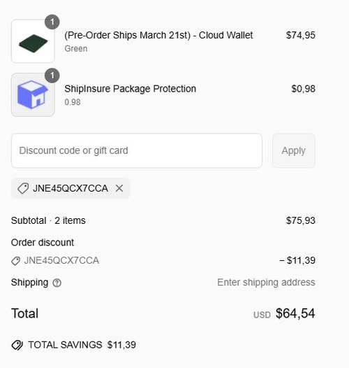 proof of working Double Oak Essentials discount codes JNE45QCX7CCA