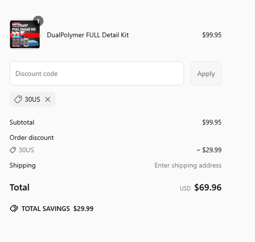proof of working DualPolymer coupon codes 30US