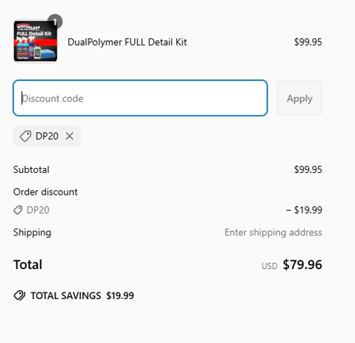 proof of working DualPolymer coupon codes DP20