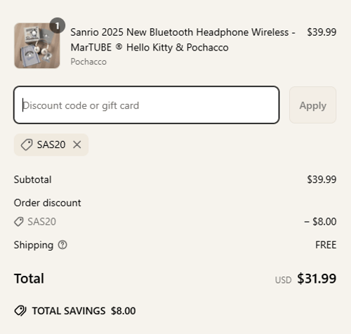 proof of working MarTUBE discount codes SAS20