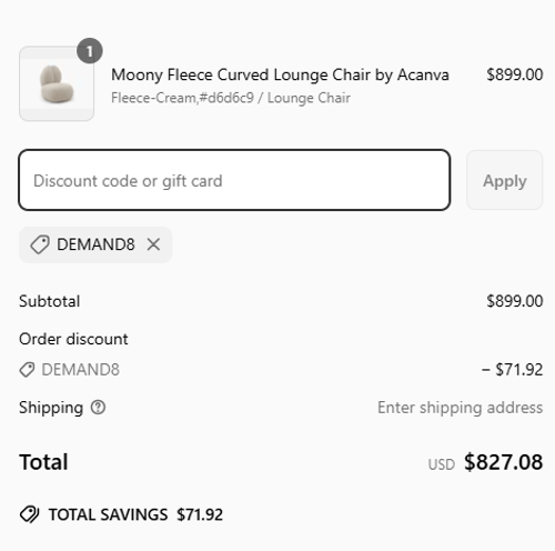 proof of working ACANVA coupon codes DEMAND8