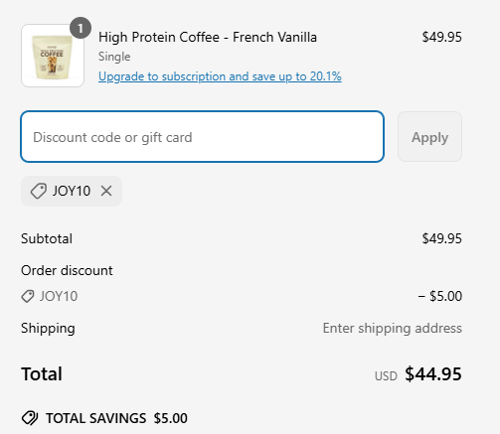 proof of working INVIGOR8 promo codes JOY10