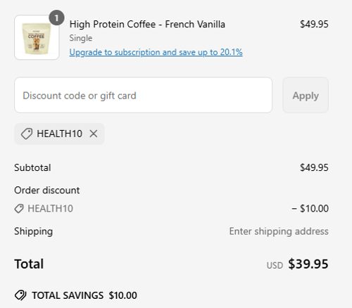 proof of working INVIGOR8 promo codes HEALTH10
