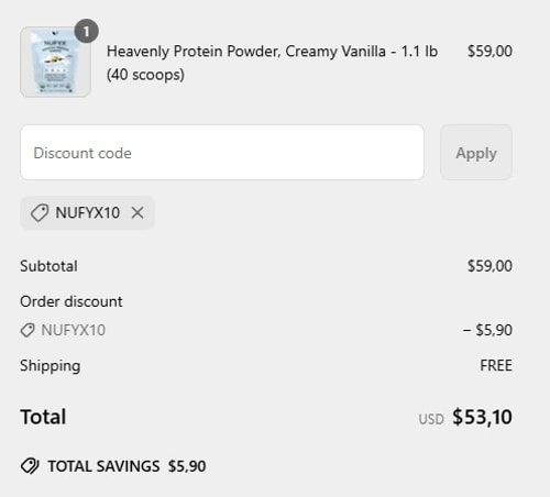 proof of working Nufyx coupon codes NUFY✱✱✱