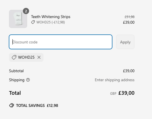 proof of working Polished London coupon codes WOHD25