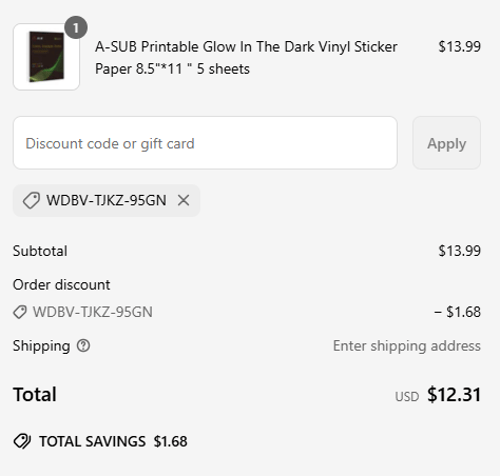 proof of working A-SUB coupon codes WDBV-TJKZ-95GN