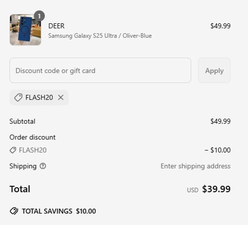 proof of working CASELES coupon codes FLASH20