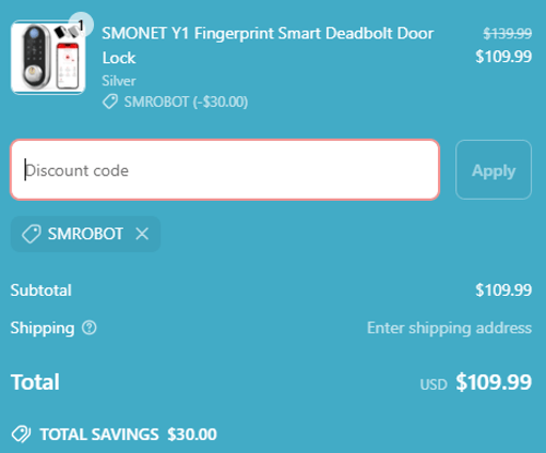 proof of working Smonet Robot coupon codes SMRO✱✱✱✱