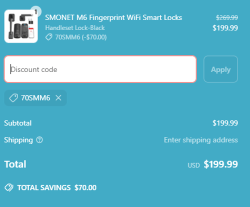 proof of working Smonet Robot coupon codes 70SMM6