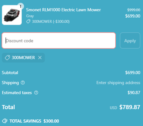 proof of working Smonet Robot coupon codes 300M✱✱✱✱