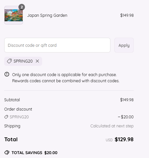 proof of working Dreamer Designs discount codes SPRING20