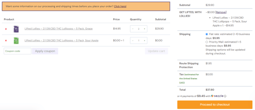 proof of working The Hemp Doctor coupon codes LIFTEDB2G1