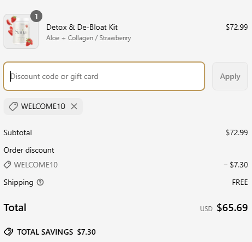 proof of working Sana Life discount codes WELCO✱✱✱✱