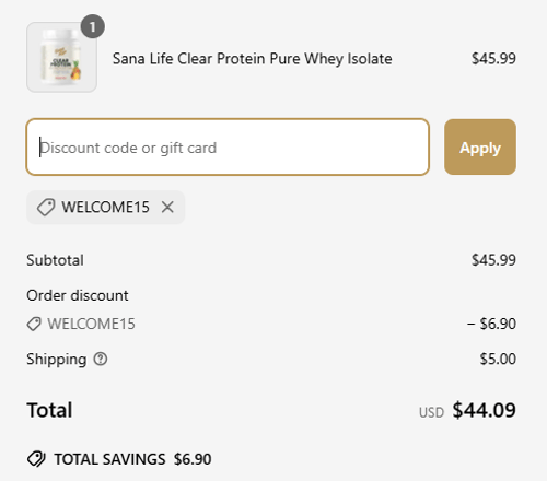 proof of working Sana Life discount codes WELCO✱✱✱✱