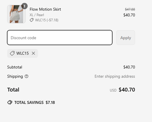 proof of working Tower Padel USA coupon codes WLC15