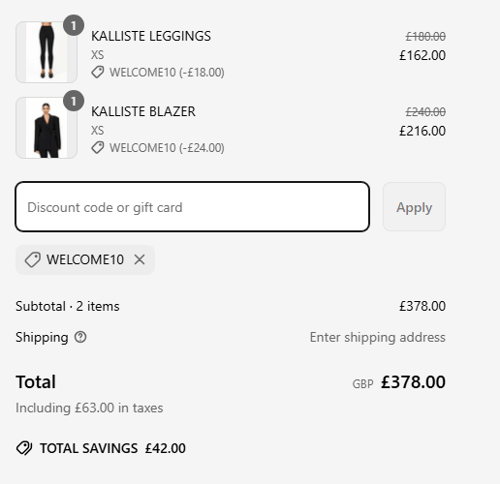 proof of working Khanum's discount codes WELCO✱✱✱✱
