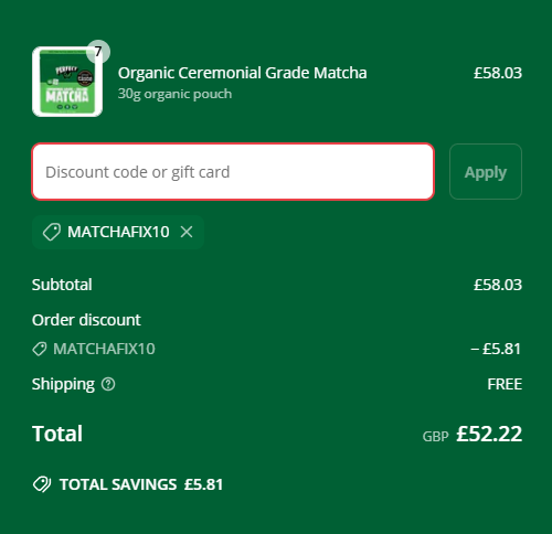 proof of working PerfectTed discount codes MATCHAFIX10