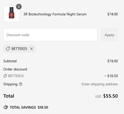 proof of working Keapure coupon codes BETTER25