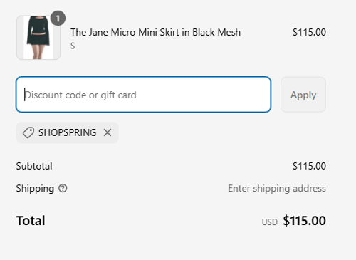 proof of working Amoy New York coupon codes SHOPSPRING