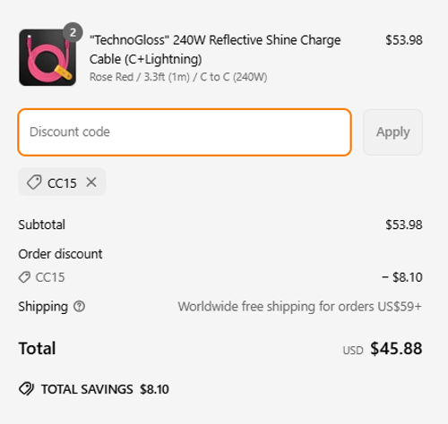 proof of working ChubbyCable discount codes CC15