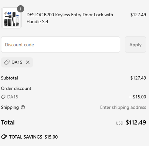 proof of working DESLOC coupon codes DA15