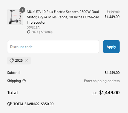 proof of working Mukuta discount codes 2025