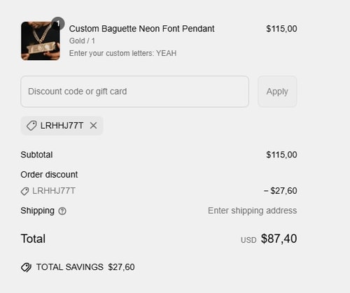 proof of working IceClique Jewelry discount codes LRHHJ77T