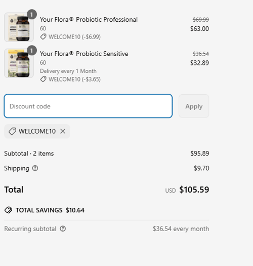 proof of working Living Alchemy coupon codes WELCOME10