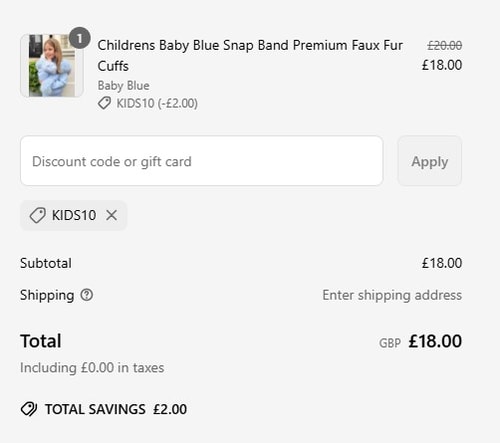 proof of working H&L Fashions discount codes KIDS10