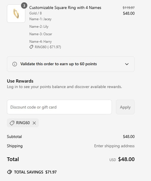 proof of working My Little Necklace discount codes RING60