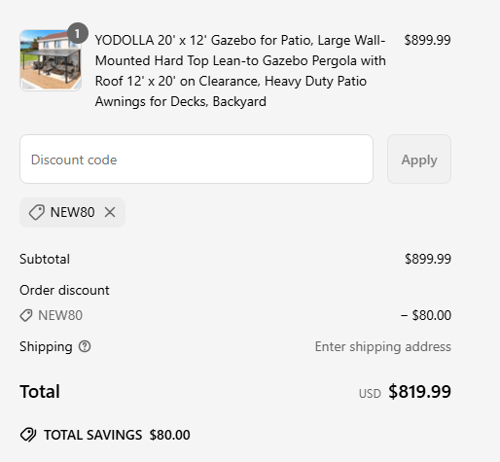 proof of working YODOLLA coupon codes NEW80