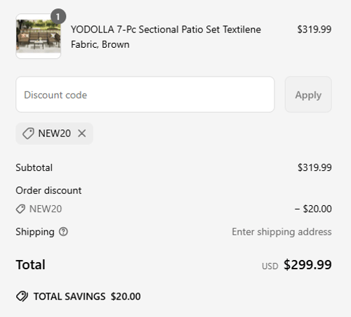 proof of working YODOLLA coupon codes NEW20