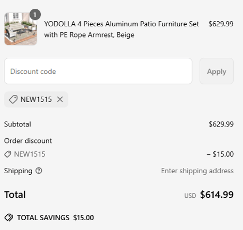 proof of working YODOLLA coupon codes NEW1515