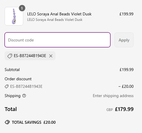 proof of working LoveKinx discount codes ES-B87244B1943E