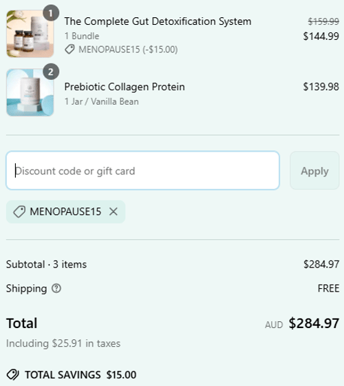 proof of working Happy Mammoth discount codes MENOPAUSE15