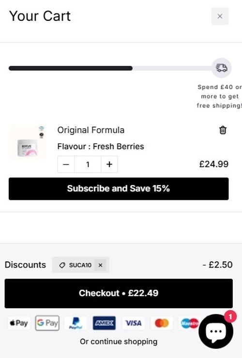proof of working Move Pre-Workout discount codes SUCA10