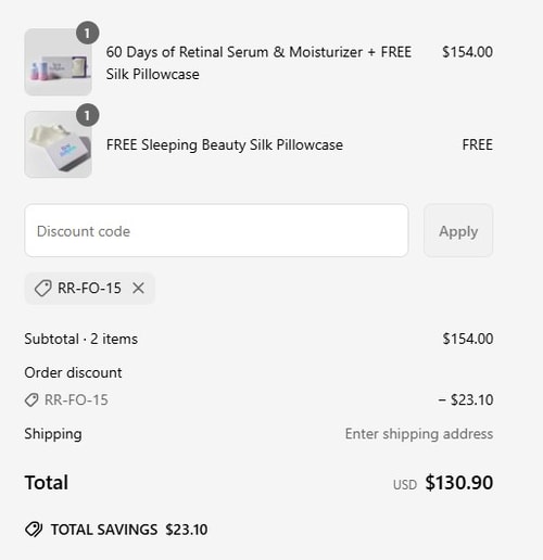 proof of working Rest Religion discount codes rr-fo-15