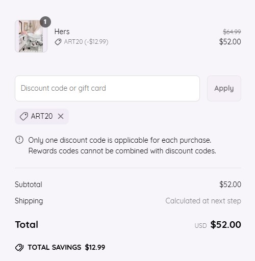 proof of working Dreamer Designs discount codes ART20
