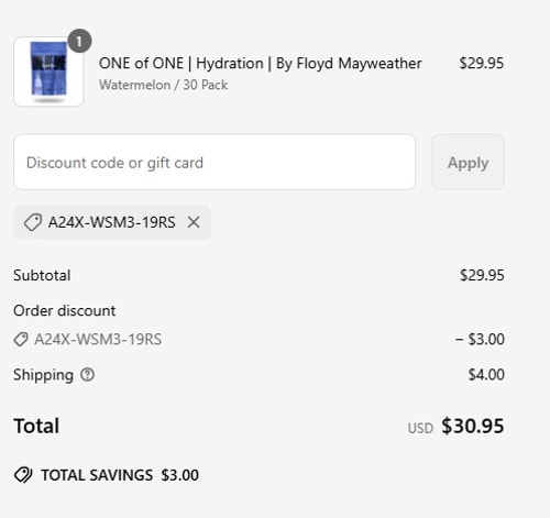 proof of working Nutrastop discount codes A24X-WSM3-19RS
