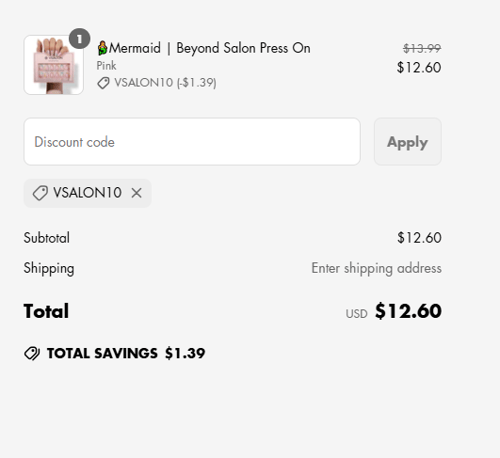 proof of working VSALON discount codes VSAL✱✱✱✱