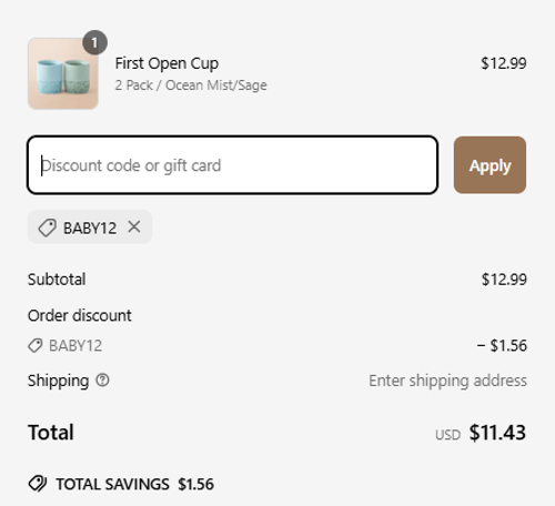 proof of working Moonkie discount codes BABY12