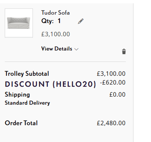 proof of working Hello of Mayfair coupon codes HELL✱✱✱