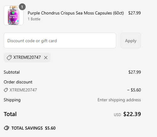 proof of working Maju Superfoods coupon codes XTREME20747
